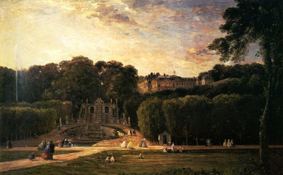 Daubigny Charles Fracois The Park At St Cloud