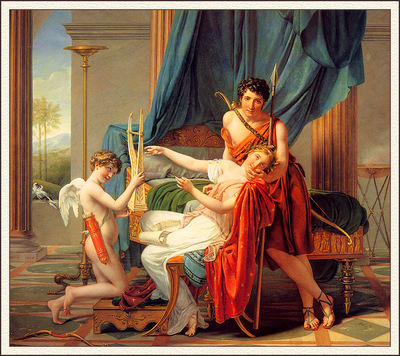 bs Jacques Louis David Sappho And Phaon