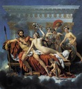 DAVID Jacques Louis Mars Disarmed by Venus and the Three Graces
