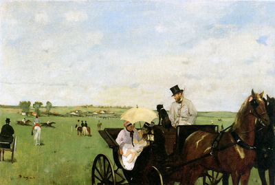 Degas Edgar Aux courses en province Sun