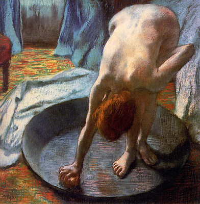 Degas Edgar The washing tub Sun