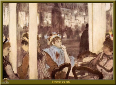 po degas 14 femmes au cafe