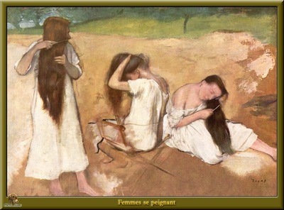 po degas 15 femmes se peignant 1875