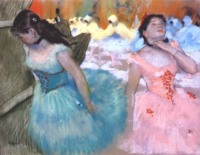 degas the entrance of the masked dancers c1884