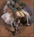 Degas Dancer Adjusting Her Slipper, 1880 85 c