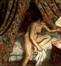 Degas Retiring, 1883, Pastel, The Art Institute of Chicago