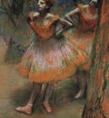 Degas Two Dancers, 1890, pastel on paper, The Art Institute