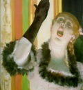 singer with glove