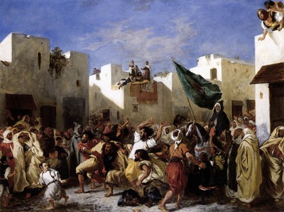 DELACROIX Eugene The Fanatics of Tangier