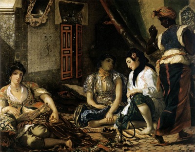 DELACROIX Eugene The Women of Algiers