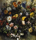 DELACROIX Eugene Bouquest of Flowers