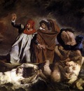 DELACROIX Eugene The Barque of Dante