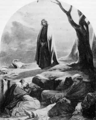 christ in the garden of gethsemane