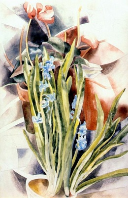 demuth flower study no 1 cyclamen and hyacinth