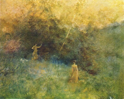dewing the white birch 1896