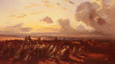 Diaz de la Pena Narcisse Virgile Fuite Des Turcs