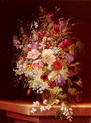 Dietrich Adelheid Still Life With Flowers