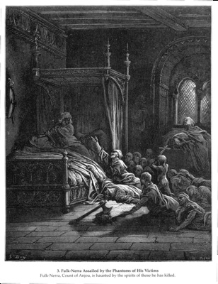 Cru003 Fulk Nerra Assailed by the Phantoms of His Victims GustaveDore sqs