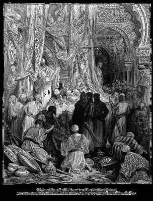 Cru010 Astonishment of the Crusaders at the Wealth of the East GustaveDore sqs