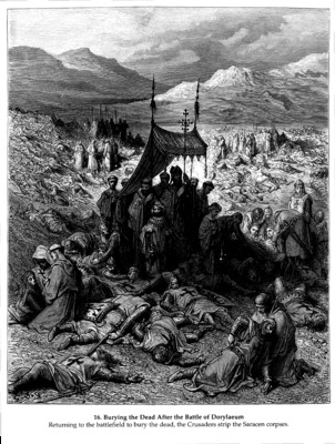 Cru016 Burying the Dead After the Battle of Dorylaeum GustaveDore sqs