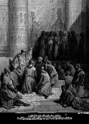 Cru070 Christian Cavaliers Captive at Cairo GustaveDore sqs