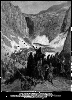 Cru096 The Christian Army in the Mountains of Judea GustaveDore sqs
