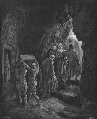 Bible 1866 The Burial of Sarah
