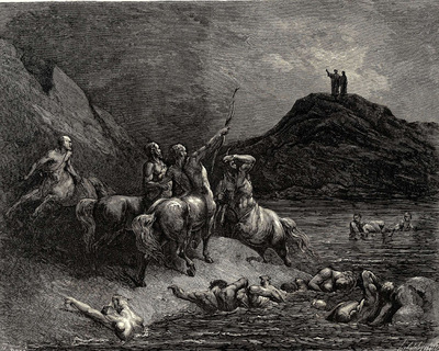 Dore Gustave 33 One cried from far Say to what pain ye come condemn d who down this steep have journied