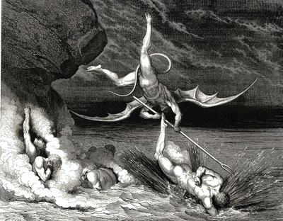 Dore Gustave 48 In pursuit he therefore sped exclaiming Thou art caught