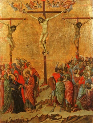 Duccio Crucifixion, Museo dellOpera del Duomo, Siena