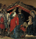 Duccio The Maesta Altarpiece, detail from the predella featu