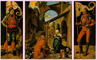 DURER THE PAUMGARTNER ALTARPIECE,1498 1504, ALTE PINAKOTHEK,