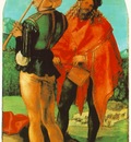 DURER TWO MUSICIANS,C 1504, WALLRAF RICHARTZ MUSEUM,KOLN