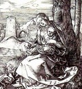 Durer The Madonna and Child with pear, 1511, 15,7x10,7 cm, N
