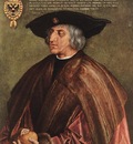 DURER PORTRAIT OF EMPEROR MAXIMILIAN I,1518, KUNSTHISTORISCH