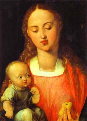Albrecht Durer Madonna of the Pear