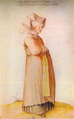 Albrecht Durer Nuremberg Woman Dressed for Church