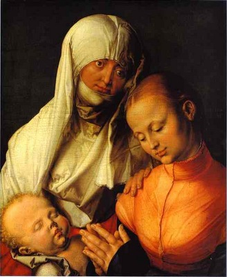 Albrecht Durer St  Anne with the Virgin and Child