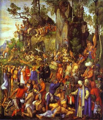 Albrecht Durer The Martyrdom of the Ten Thousand