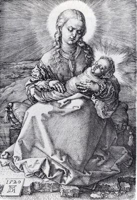Durer Madonna With The Swaddled Infant
