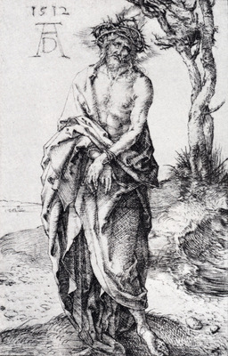 Durer Man Of Sorrows With Hands Bound