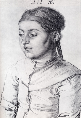 Durer Portrait Of A Girl