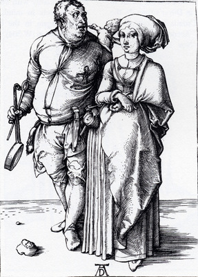 Durer The Cook And His Wife