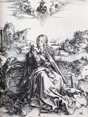 Durer The Virgin With The Dragonfly