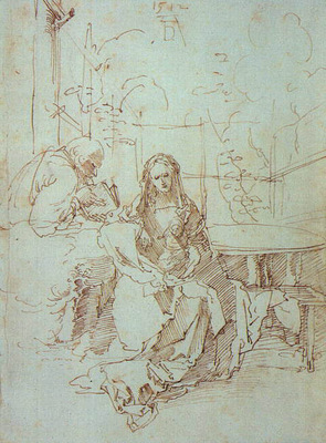 The Holy Family in a Trellis CGF