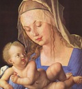 DURER MADONNA WITH CUT PEAR,1512, KUNSTHISTORISCHES MUSEUM,