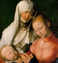DURER ST ANNE WITH THE VIRGIN AND CHILD,1519, METROPOLITAN M