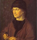 Albrecht Durer Portrait of Durers Father
