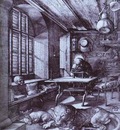 Albrecht Durer St  Jerome in His Study