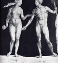 Durer Idealistic Male And Female Figures